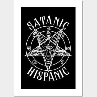 Satanic Hispanic - Baphomet Goat Head Gift Posters and Art